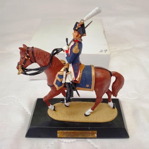 Office line infantry France 1805 Guards on Horseback Toy Soldier - Image 1