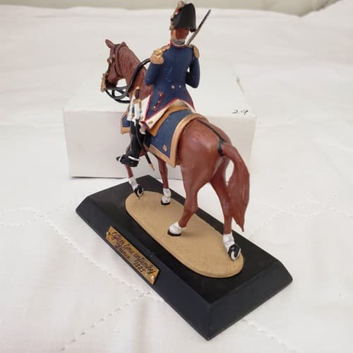 Office line infantry France 1805 Guards on Horseback Toy Soldier - Thumbnail 4