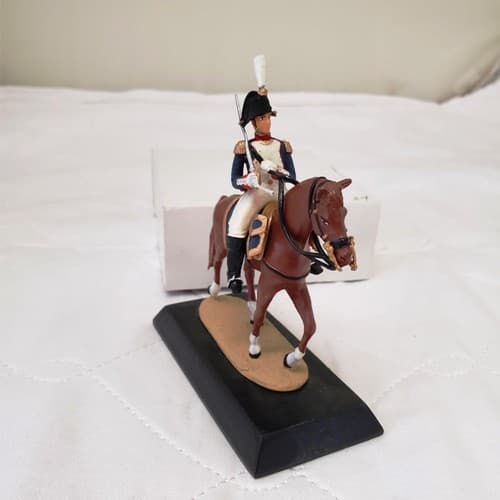Office line infantry France 1805 Guards on Horseback Toy Soldier - Thumbnail 7
