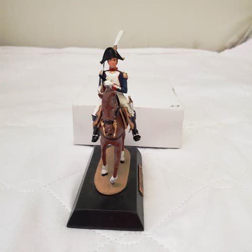 Office line infantry France 1805 Guards on Horseback Toy Soldier - Thumbnail 8
