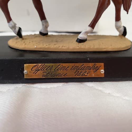 Office line infantry France 1805 Guards on Horseback Toy Soldier - Thumbnail 3