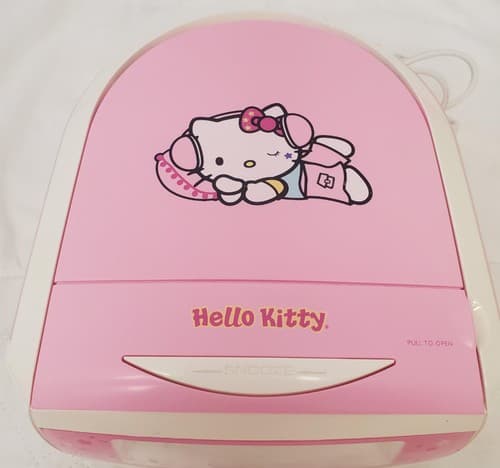 Hello Kitty KT2053 AM/FM Stereo CD Dual Alarm Clock Radio - Thumbnail 3