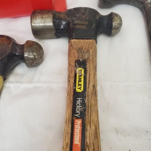 Lot of 5 Assorted Ball Peen & Claw Hammers LOT-621 - Thumbnail 5