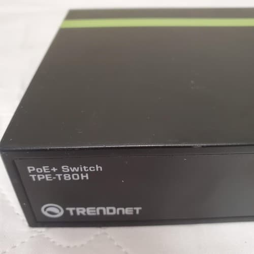 Trendnet TPE-T80H 8-Port 10/100Mbps Greennet PoE+ Switch - Thumbnail 2