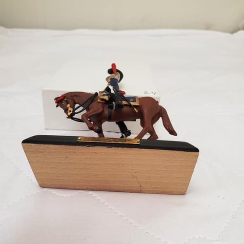 Officer Genie France 1810 Guards on Horseback Toy Soldier - Thumbnail 10