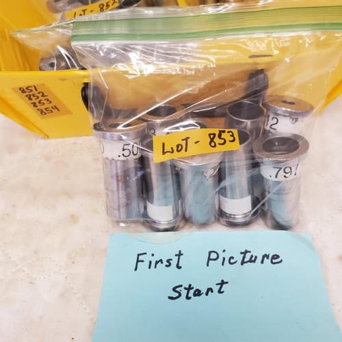 Lot of 10 Assorted Precision Steel Bushing Dies Set LOT-853 - Thumbnail 2