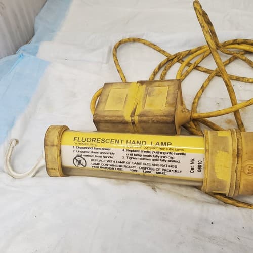 Fluorescent Hand Lamp Fluorescent Light - Yellow - Thumbnail 6