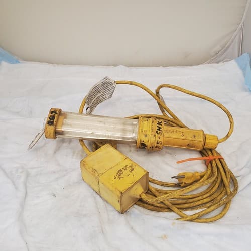 Fluorescent Hand Lamp Fluorescent Light - Yellow - Image 1