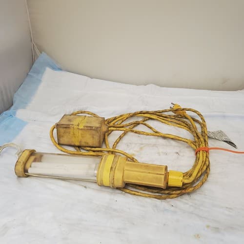 Fluorescent Hand Lamp Fluorescent Light - Yellow - Thumbnail 2