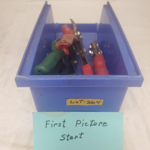 Lot of 4 BluePoint DAR Cuts Right Tin Snips Aviation Sheet Metal Cutters LOT-364 - Thumbnail 2