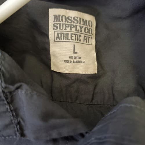 Lot of 4 Mens Wrangler Jeans Co 100% Cotton Long & Short Sleeve Shirt Size L - Thumbnail 3