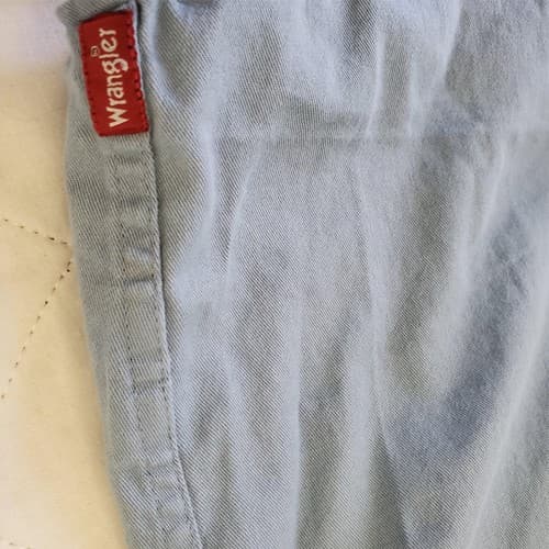 Lot of 4 Mens Wrangler Jeans Co 100% Cotton Long & Short Sleeve Shirt Size L - Thumbnail 12