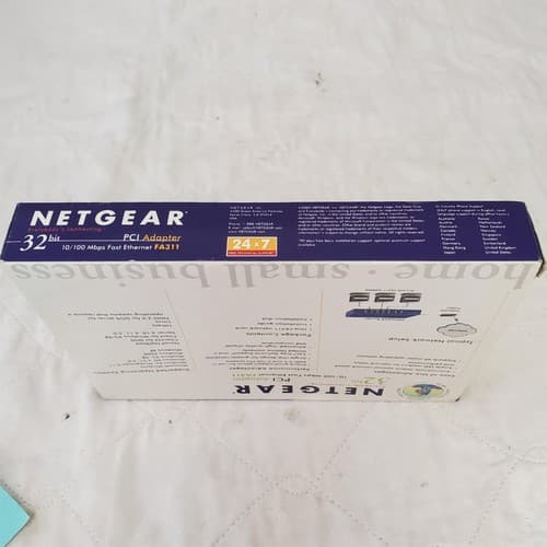 Netgear PCI Adapater FA311 (32 Bit) 10/100 Mbps Fast Ethernet - Thumbnail 7