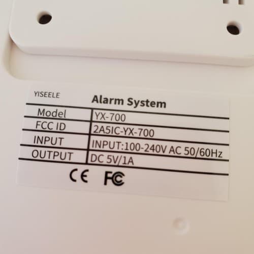 Yiseele Smart Alarm System Model YX-700 - Thumbnail 13