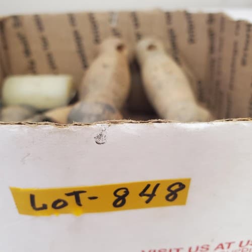 Lot of 5 Assorted Wooden Handle Seam Brayers Rollers LOT-848 - Thumbnail 3