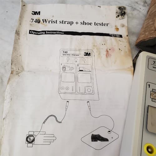 3M 740 Wrist Strap and Shoe Tester - 151532 - Thumbnail 4