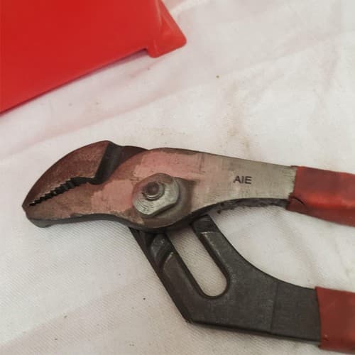 Lot of 2 Tin Snips and Adjustable Tongue Groove Pliers Set LOT-542 - Thumbnail 5