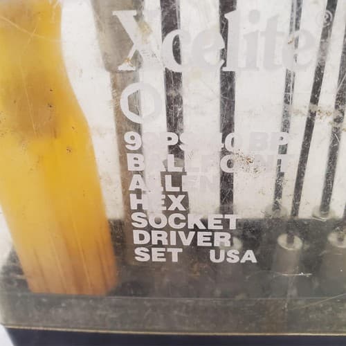 Vintage Xcelite Allen Hex Key Socket Driver Set Hand Tools LOT 382 - Thumbnail 6