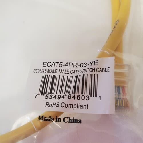 Lot of 26 CAT 5e Patch Cable, 4 Pair UTP - 24 AWG - Thumbnail 5