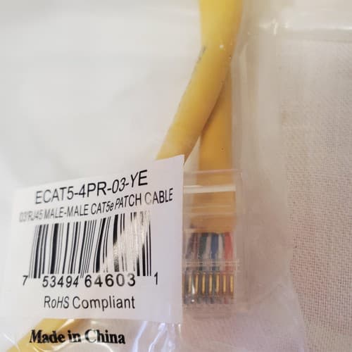 Lot of 26 CAT 5e Patch Cable, 4 Pair UTP - 24 AWG - Thumbnail 8