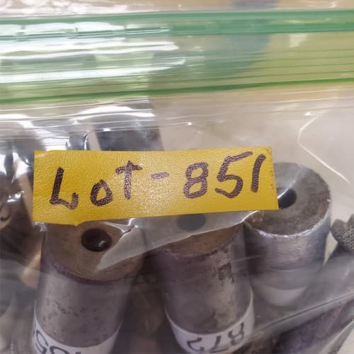 Lot of 14 Assorted Knurled Grip Steel Punch Dies Set LOT-851 - Thumbnail 3