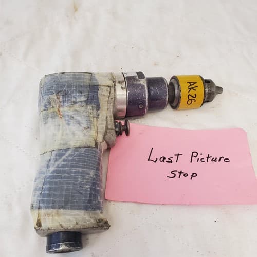 Cleco Pistol Grip Pneumatic Air Drill Air Tool AK26 - Thumbnail 5