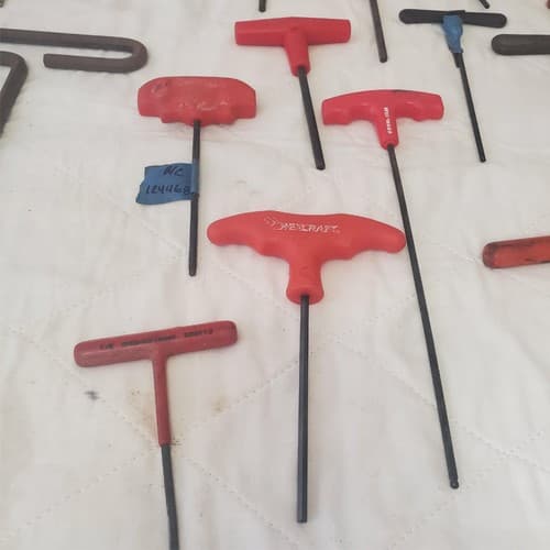 Lot of 26 Assorted T-Shaped L-Shaped Combination Hex Wrench LOT-397 - Thumbnail 4