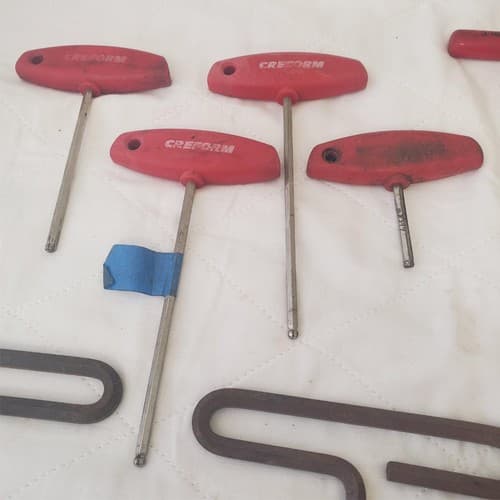 Lot of 26 Assorted T-Shaped L-Shaped Combination Hex Wrench LOT-397 - Thumbnail 7