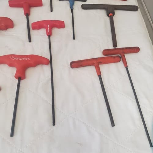 Lot of 26 Assorted T-Shaped L-Shaped Combination Hex Wrench LOT-397 - Thumbnail 5