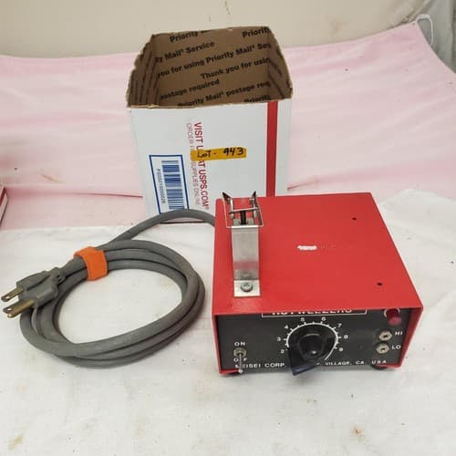 Meisei Corp Hot Tweezer ELC 015 Soldering Station LOT-943 - Image 1
