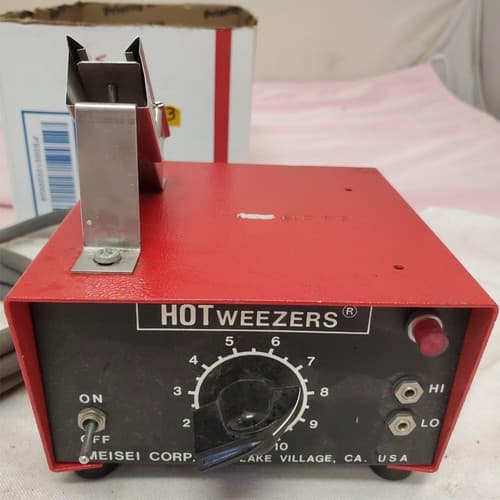 Meisei Corp Hot Tweezer ELC 015 Soldering Station LOT-943 - Thumbnail 4