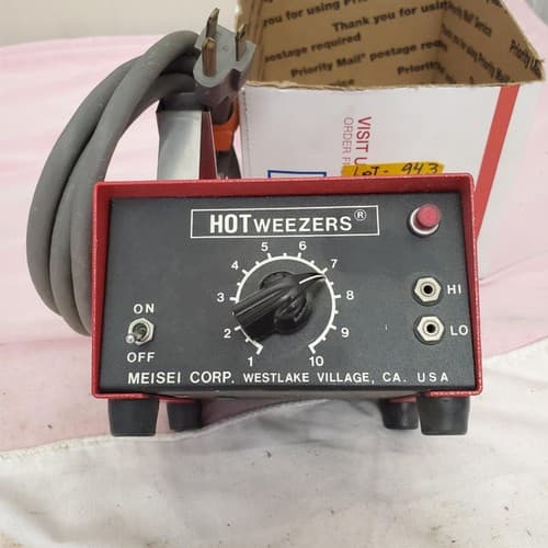 Meisei Corp Hot Tweezer ELC 015 Soldering Station LOT-943 - Thumbnail 8