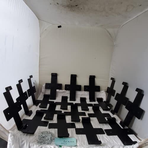 Lot of Cross Shaped Multi Purpose Use Support Bracket LOT 655 - Thumbnail 3