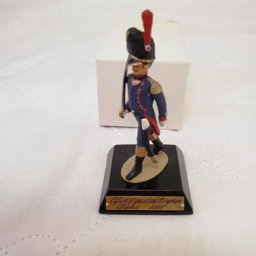 Officer of Guard Artilleryman France 1808 Toy Soldier - Image 1