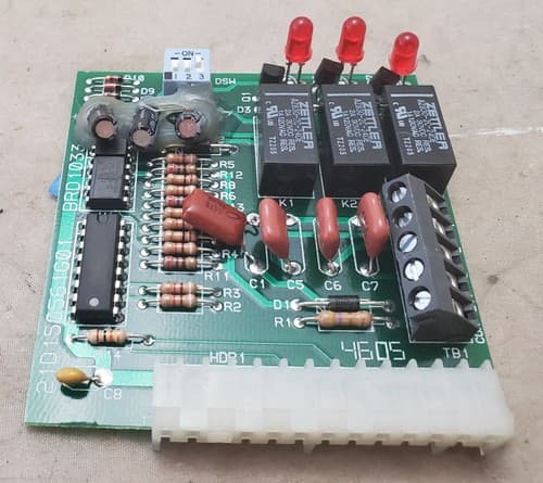 Trane Zettler Zone/Bypass Control Card Zzcardal010 21D150561G01 1150561 REV - Thumbnail 3