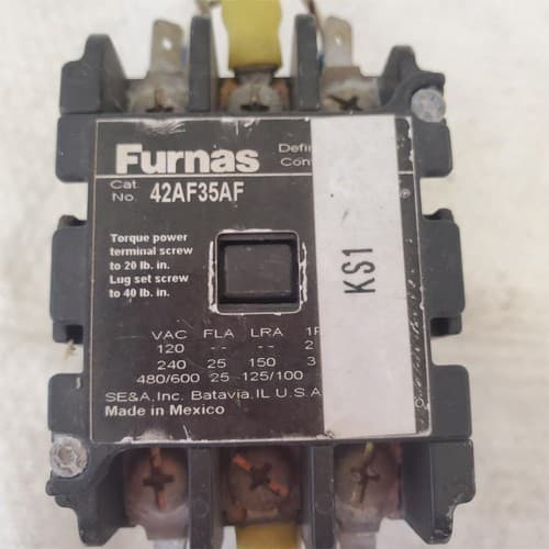 Furnas Definite Purpose Contactor Cat. No. 42HF35AF - Thumbnail 7