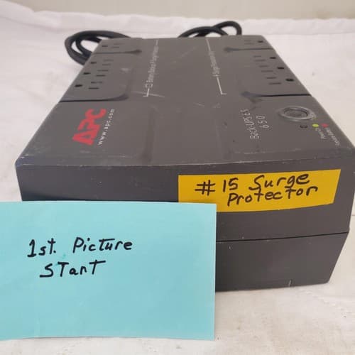 APC Back Up UPS ES 650 120V BE650R Surge Protected #15 (NO BATTERY INCLUDED) - Image 1