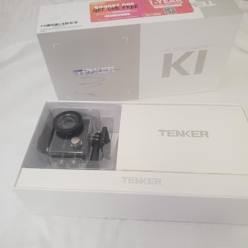 Tenker K1 4K Action Camera with Accesories - Thumbnail 7