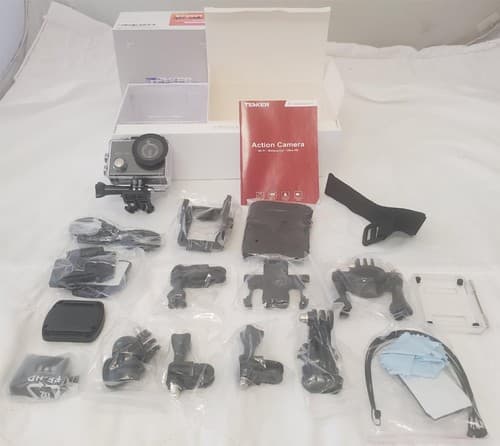 Tenker K1 4K Action Camera with Accesories - Thumbnail 10