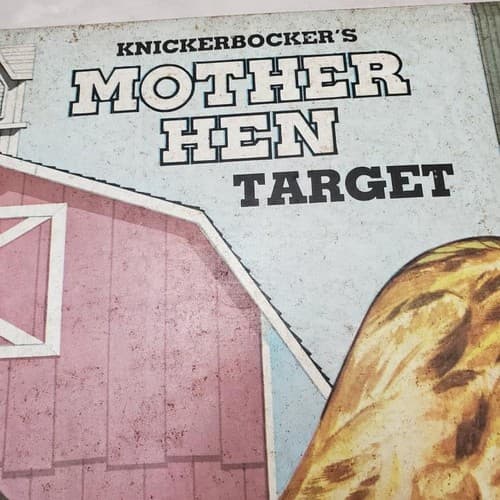Vintage Knickerbocker Mother Hen Target Shooting Toy Game - Thumbnail 3