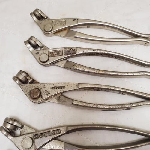 Lot of 6 Wedgelock Cleco Pliers Set Aviation Tool LOT-890 - Thumbnail 5