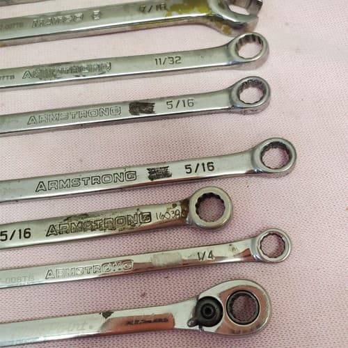 Lot of 12 Assorted Combination Wrench Set LOT-807 - Thumbnail 10