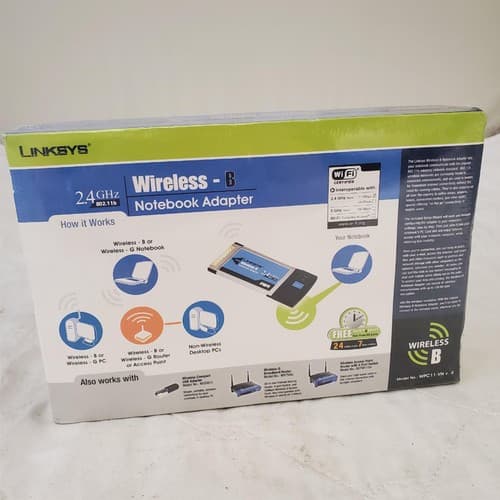 Linksys Wireless B Notebook Adapter 2.4GHz Model WPC11 v.4 - Thumbnail 2