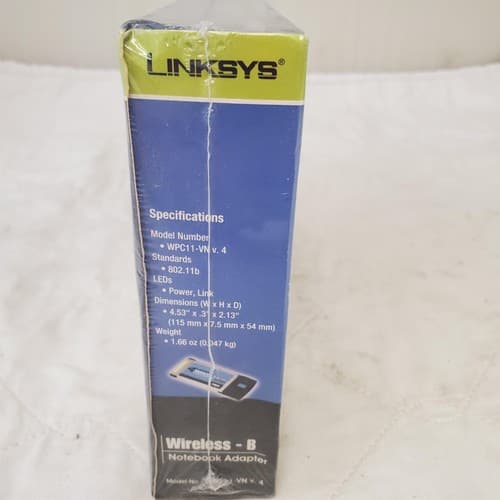Linksys Wireless B Notebook Adapter 2.4GHz Model WPC11 v.4 - Thumbnail 6