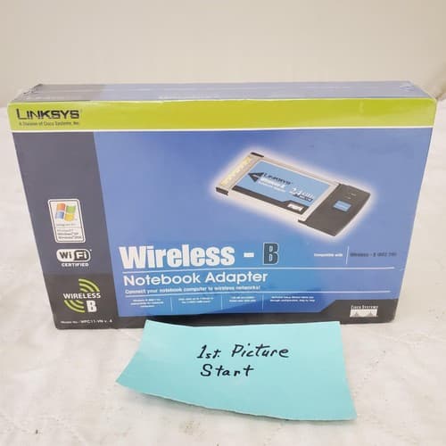 Linksys Wireless B Notebook Adapter 2.4GHz Model WPC11 v.4 - Image 1