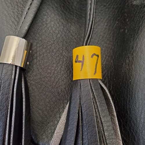 Citi Collective Multiple Use Leather Tote Bag Convertible to Backpack Tassle - Thumbnail 6