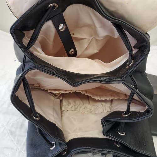 Citi Collective Multiple Use Leather Tote Bag Convertible to Backpack Tassle - Thumbnail 12