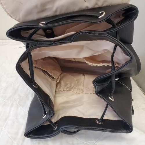 Citi Collective Multiple Use Leather Tote Bag Convertible to Backpack Tassle - Thumbnail 11