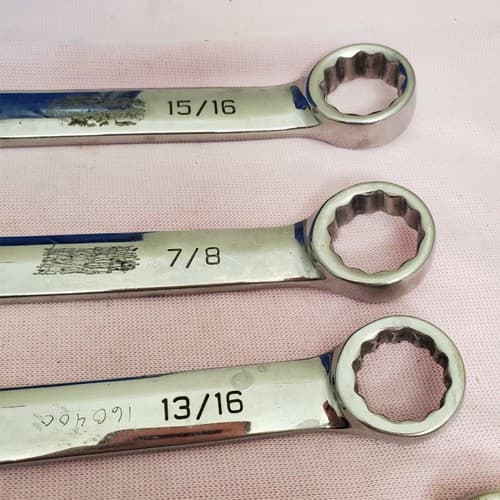 Lot of 5 Armstrong & Matco Combination Wrench Set LOT-339 - Thumbnail 8