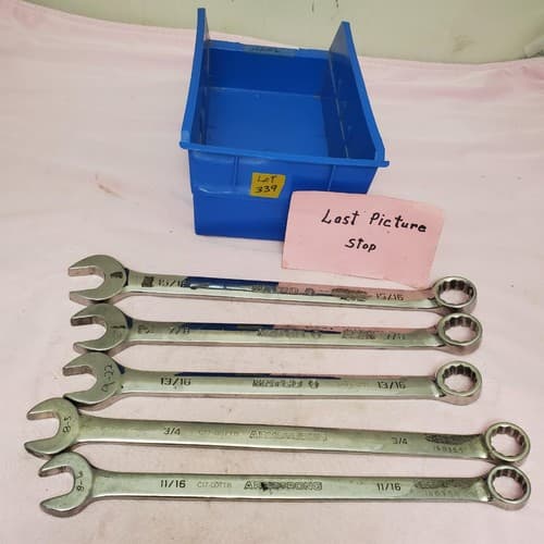 Lot of 5 Armstrong & Matco Combination Wrench Set LOT-339 - Thumbnail 11
